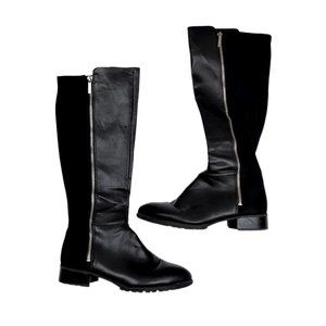 NINE WEST Tall Black Knee Boots (Size 8.5)